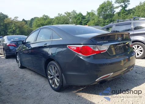 2013 Hyundai Sonata Se/Limited z USA, uszkodzony, nr VIN 5NPEC4AB0DH609859